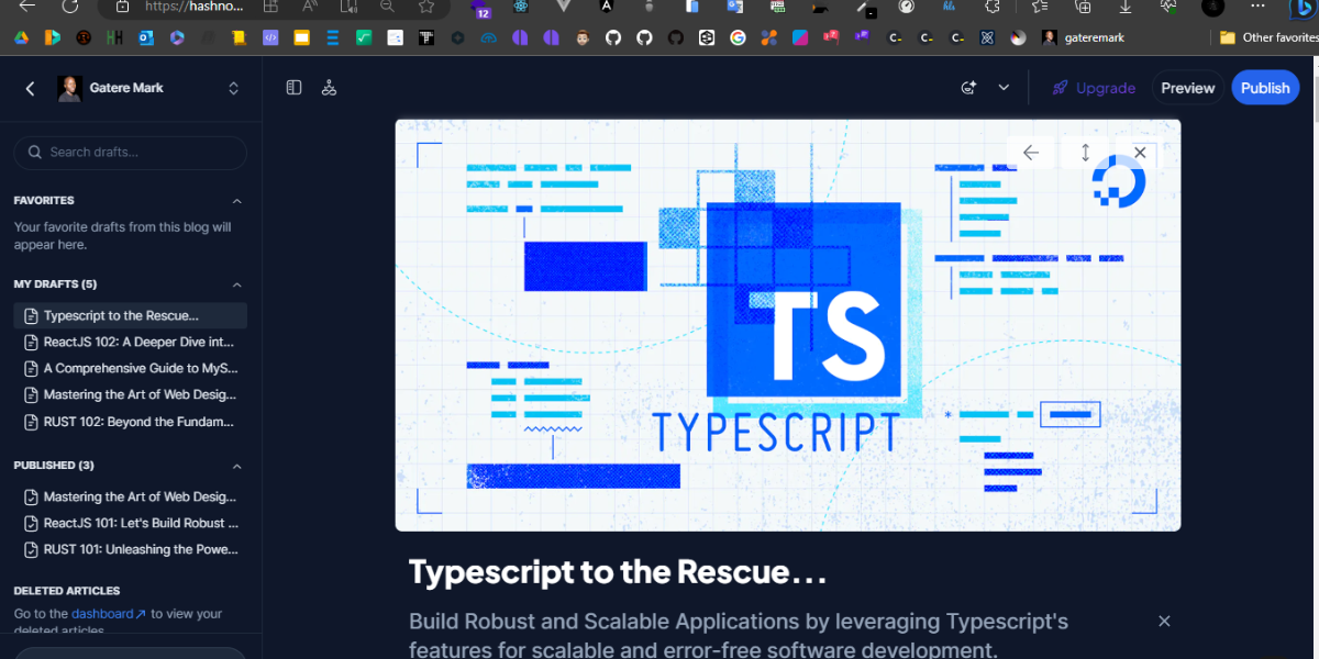 ReactJS draft Blog image